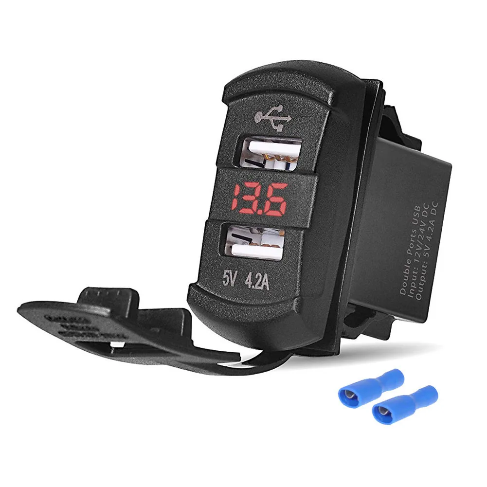 

12-24V Volt Car Boat Car Cigar Lighter Power Outlet USB Charger Adapter Car Accessories High Quality Charger