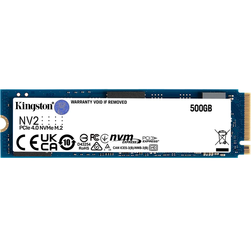 

Kingston NV1 M2 SSD NVMe PCIe M.2 2280 250GB 500GB 1TB Internal Solid State Drive 512GB NV2 Hard Disk For PC Notebook Desktop