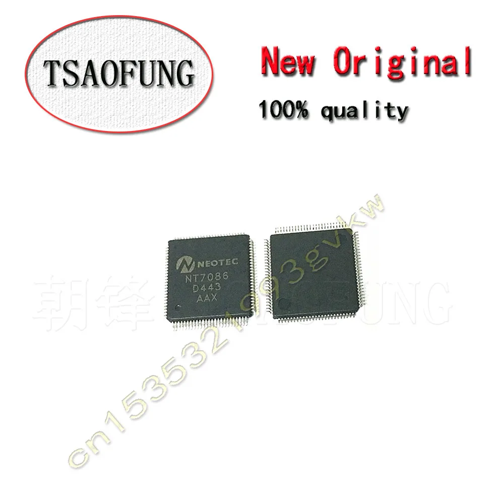 

1 шт., интегральные схемы NT7086PQ NT7086P 7086 QFP100, электронные компоненты