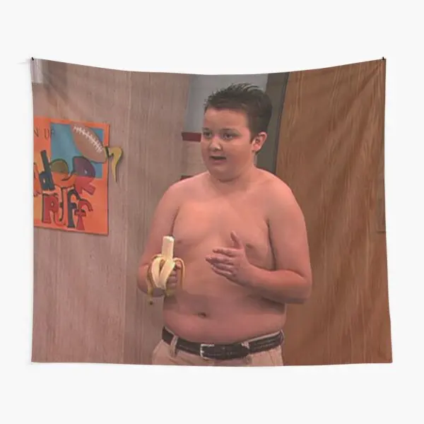 

Gibby From Icarly Tapestry Colored Bedroom Printed Travel Bedspread Decoration Blanket Living Room Home Decor Mat Art Beautiful