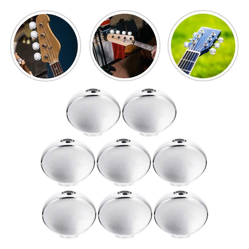 

8pcs Tuning Key Buttons Acoustic Guitar Pegs Instrument Tuner Handles Locking Tuners Knobs