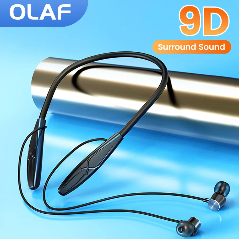 

Беспроводные наушники Olaf Bluetooth 5,0 TWS магнитные наушники с шейным ободом IPX7 водонепроницаемая Спортивная гарнитура с микрофоном