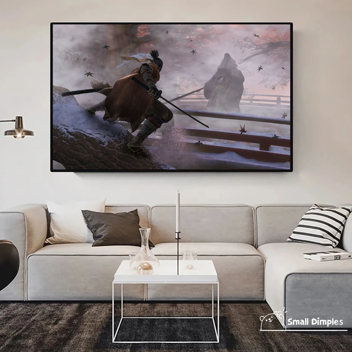 Sekiro Shadows Die Twice Game Poster Canvas Art Print Home Decoration Wall Painting ( No Frame )