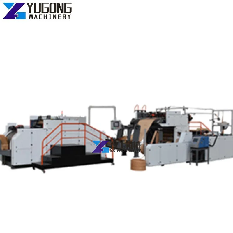 Автоматическая машина для изготовления бумажных пакетов YG