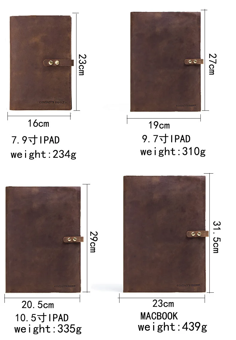 Retro Men's Clutch Bag Genuine Cow Leather Padfolio Case Cover Business Hasp Passport Cases Card Organizer Laser Engraving