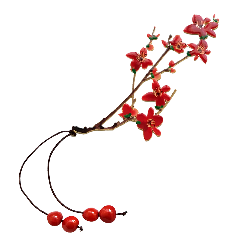 

Металлическая Закладка Kapok в китайском стиле, классическое литературное творчество, свежий подарок, канцелярские принадлежности, подарок н...