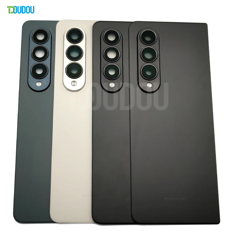 Складная крышка батарейного отсека 4 5G для Samsung Z Fold4 F936 F936B F936U Задняя стеклянная