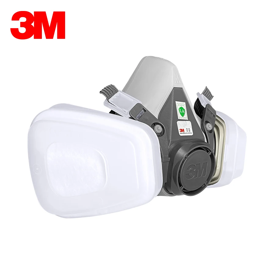 3M 6200 Caretas Protectoras Пыленепроницаемая маска для лица сочетание с 5N11/603/501 фильтрами