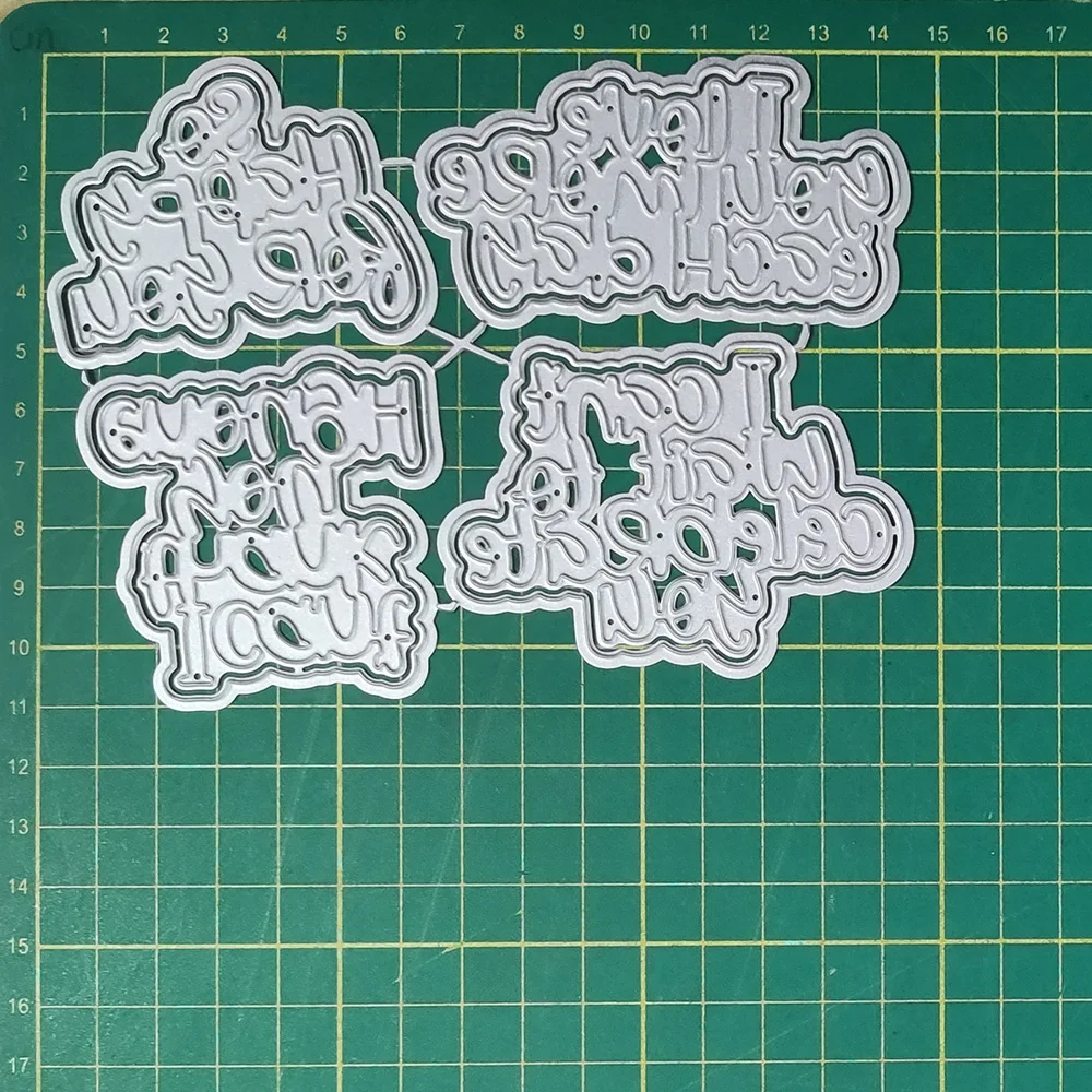 English Wood Frame Metalowe matryce do wycinania albumu DIY Scrapbook Paper Card Decoration Crafts Embossing 2022 nowe