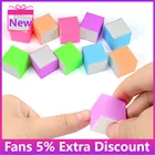 10 шт., Разноцветные Мини-губки для шлифовки ногтей