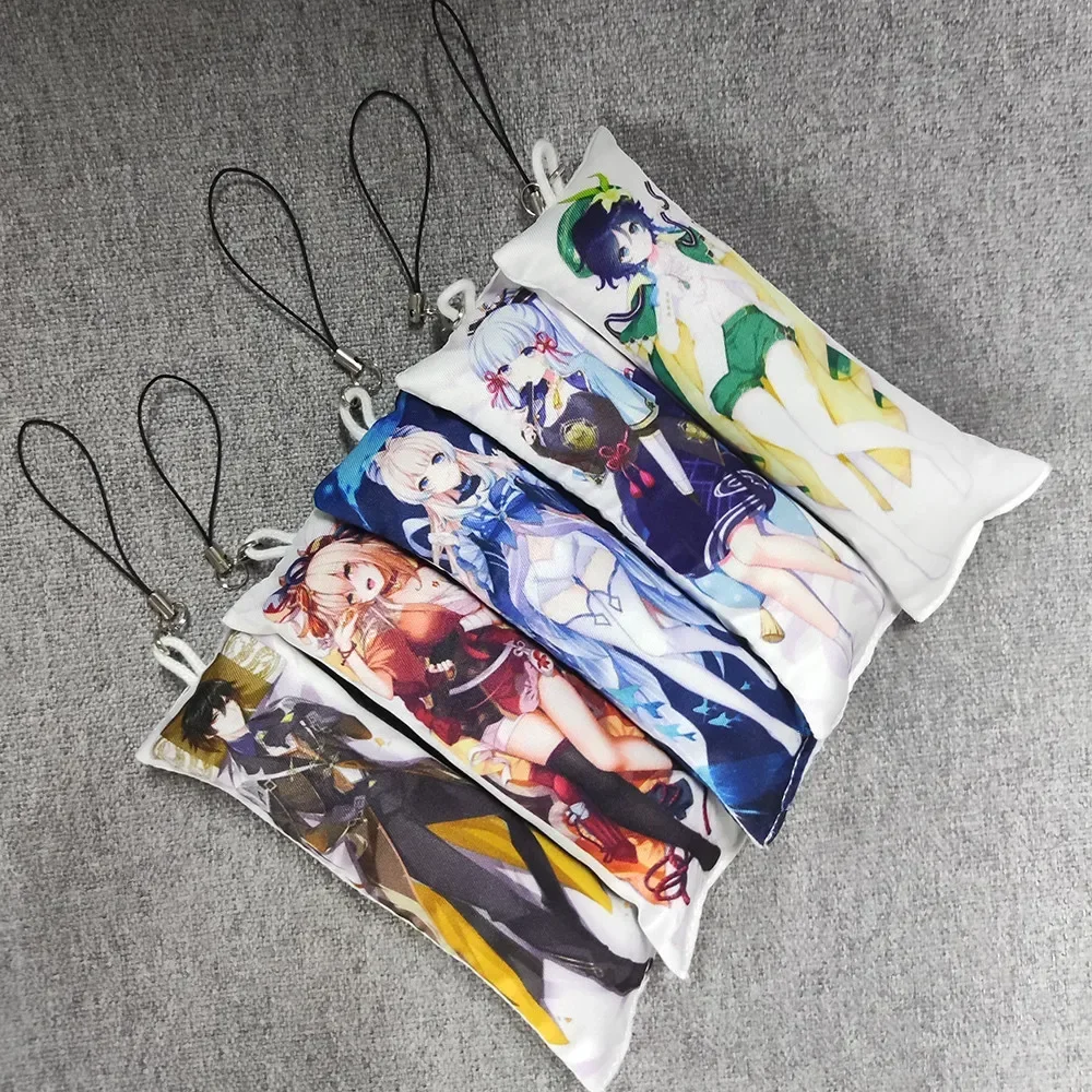 Azur Lane Musashi Dakimakura мини-брелок для косплея с мультяшным кулоном и принтом милый
