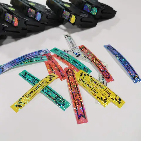 Лазерная клетчатая лента Tz 6/9/12 мм, блестящая лента для этикеток, совместимая с принтером Brother P и производителем этикеток D210S