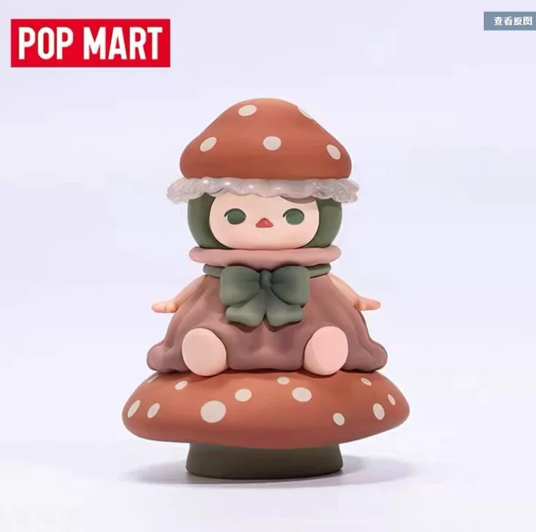 

Pucky Genie Mushroom Baby Limited Garage Kit Elevator Kawaii Action Anime Figures Toys Cute Collection Desk Model Birthday Gifts