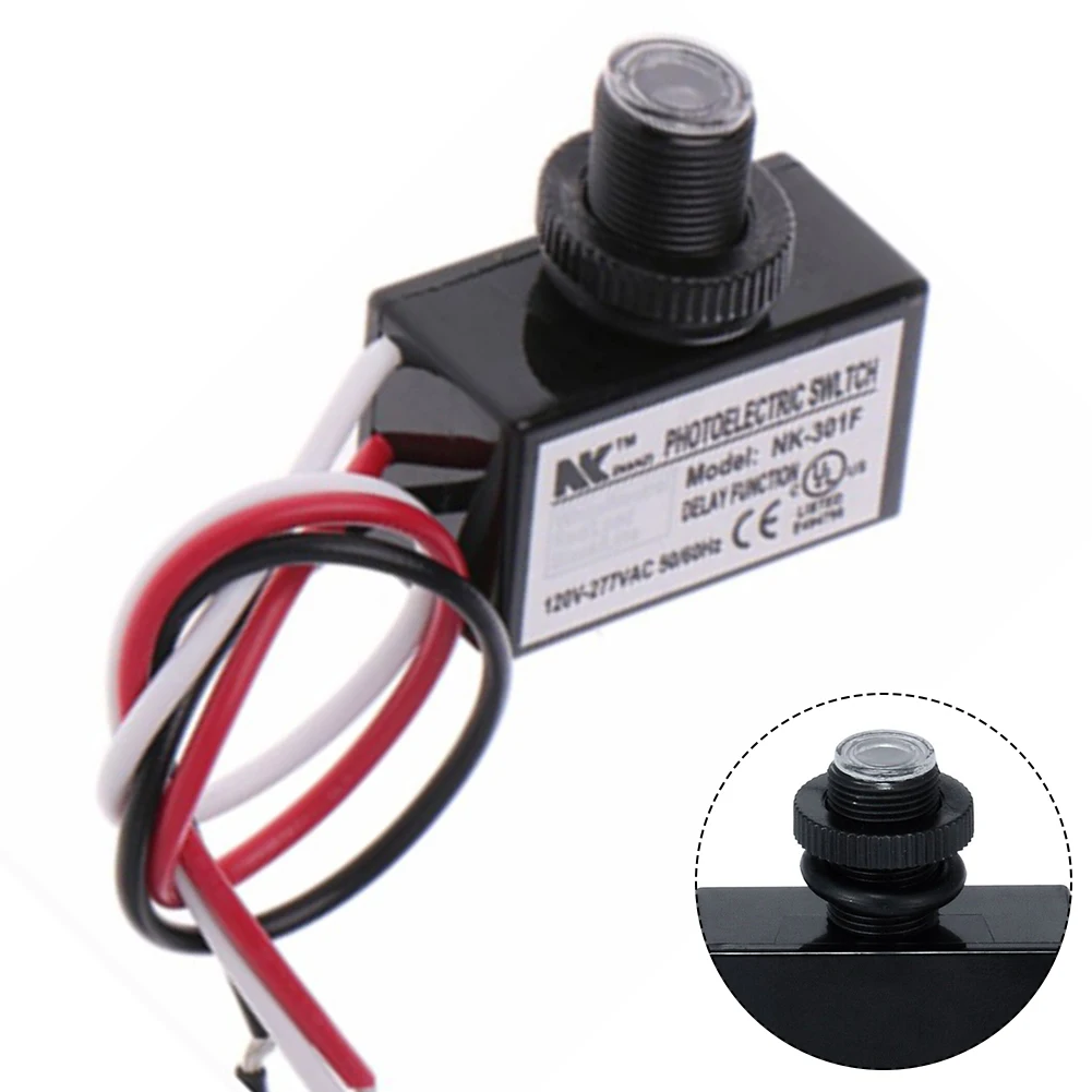 

Photoelectric Sensor Optical Switch NK-301F Photoelectric Switch Sensor Dusk To Dawn Sensor Home Security Lamp