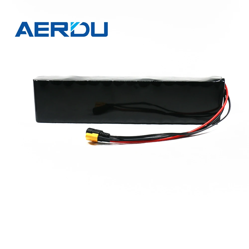 

Аккумулятор AERDU 36 В 18650 Ач 10S3P 37 в 500 Ач Liion для Вт модификации велосипеда скутера мопеда с BMS SM2P 4 мм Bullt DC XT60
