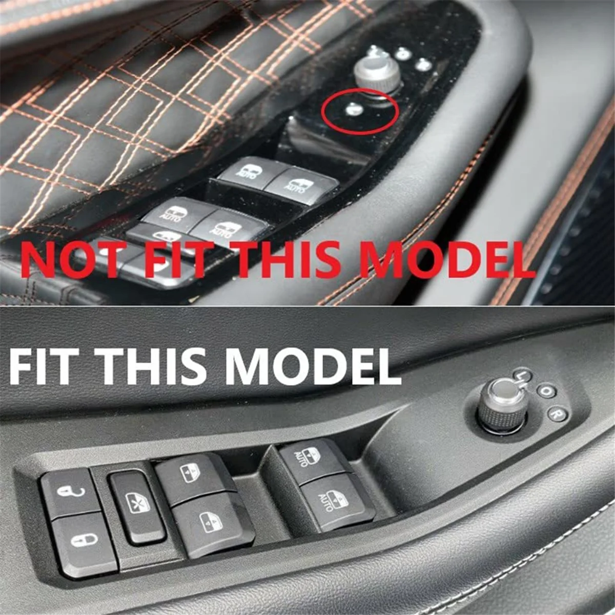 Для Jeep Grand Cherokee 2021 2022 LHD переключатель для автомобильного стеклоподъемника панель