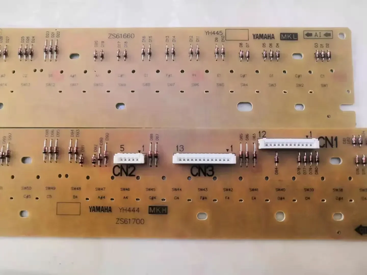YH444 YH445 Key Contact MK Circuit PCB Плата для Yamaha PSR-E453 PSR-E463 KB309 KB308 KB209 KB208
