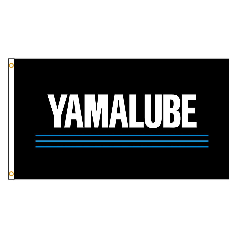 

90x150cm YAMALUBE Flag Polyester Printed Racing Car Oil Banner For Decoration