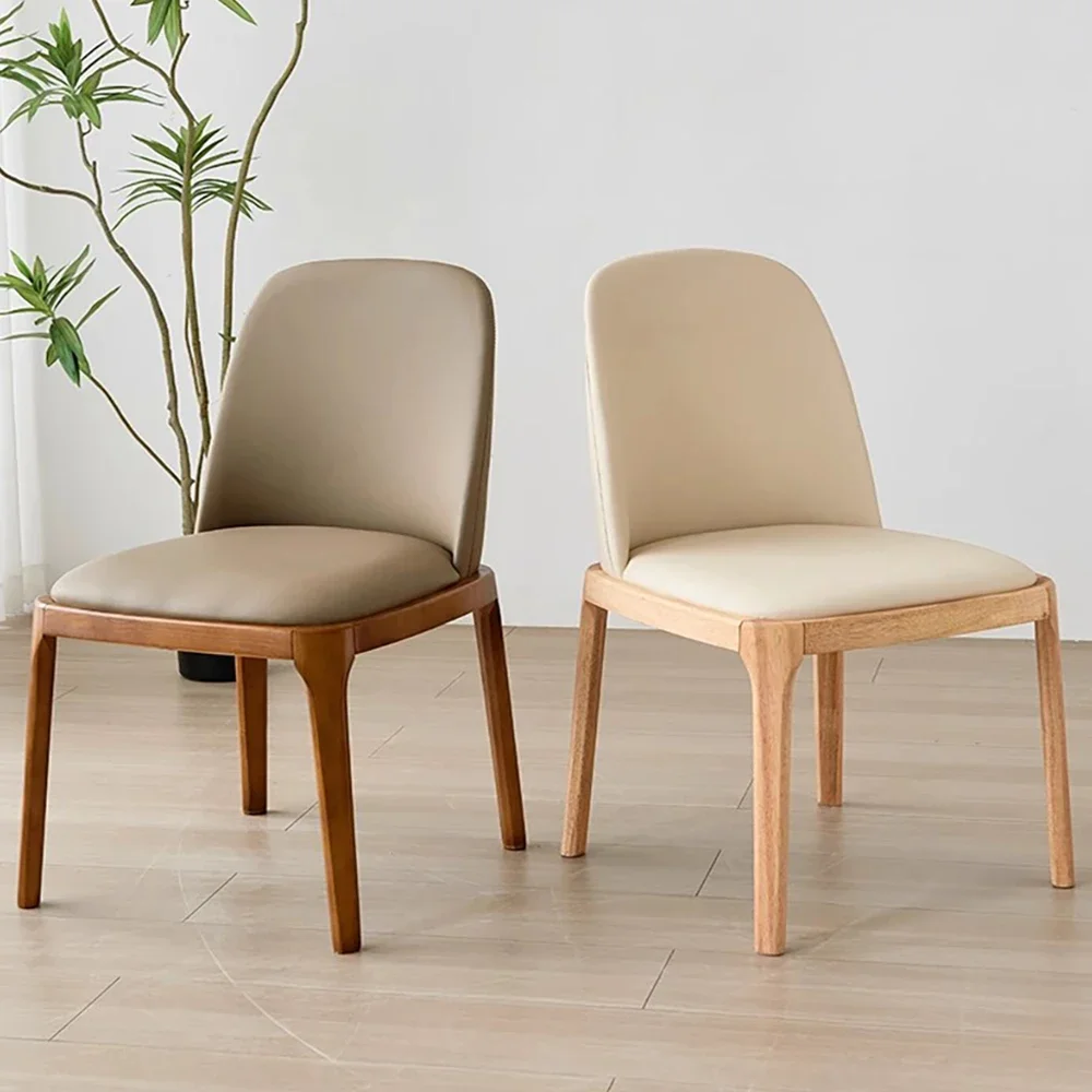 Набор из 2-х удобных обеденных стульев классические мягкие современные обеденные