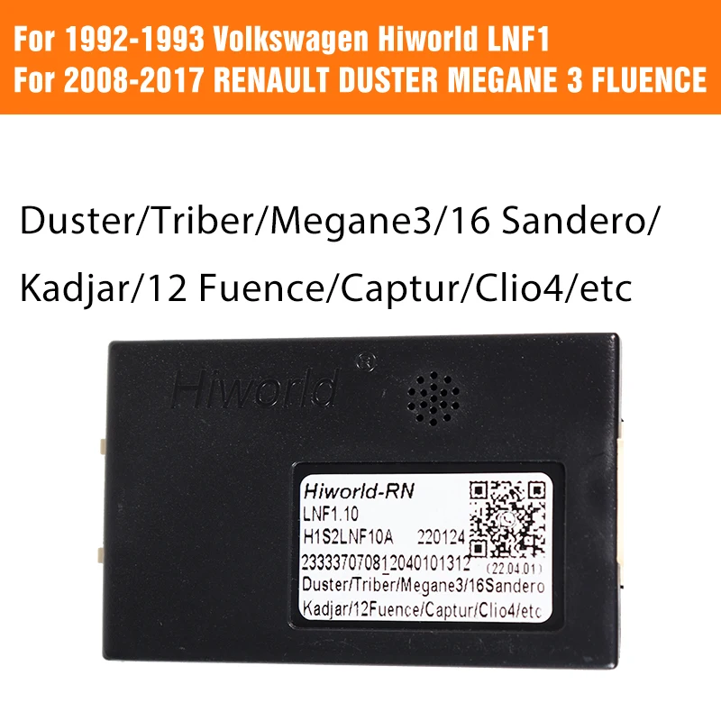 

Canbus Box Hiworld LNF1 для 2008-2017 RENAULT DUSTER MEGANE 3 FLUENCE жгут проводов мощность Android автомобильное радио мультимедийный декодер