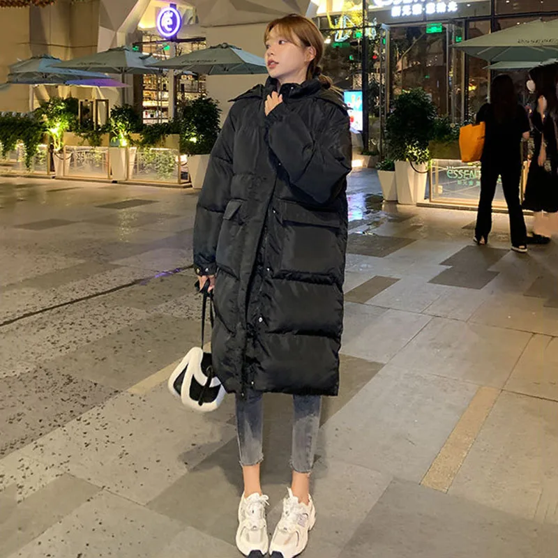 Пуховик женский из хлопка зимнее пальто новинка 2024 Женская хлопковая куртка