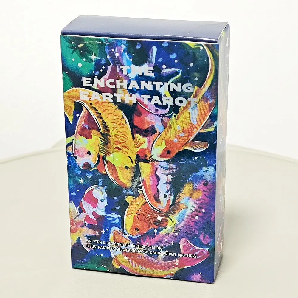 Очаровательные карты Таро земли 10 3*6 см-Карты животных 80 карт с полным
