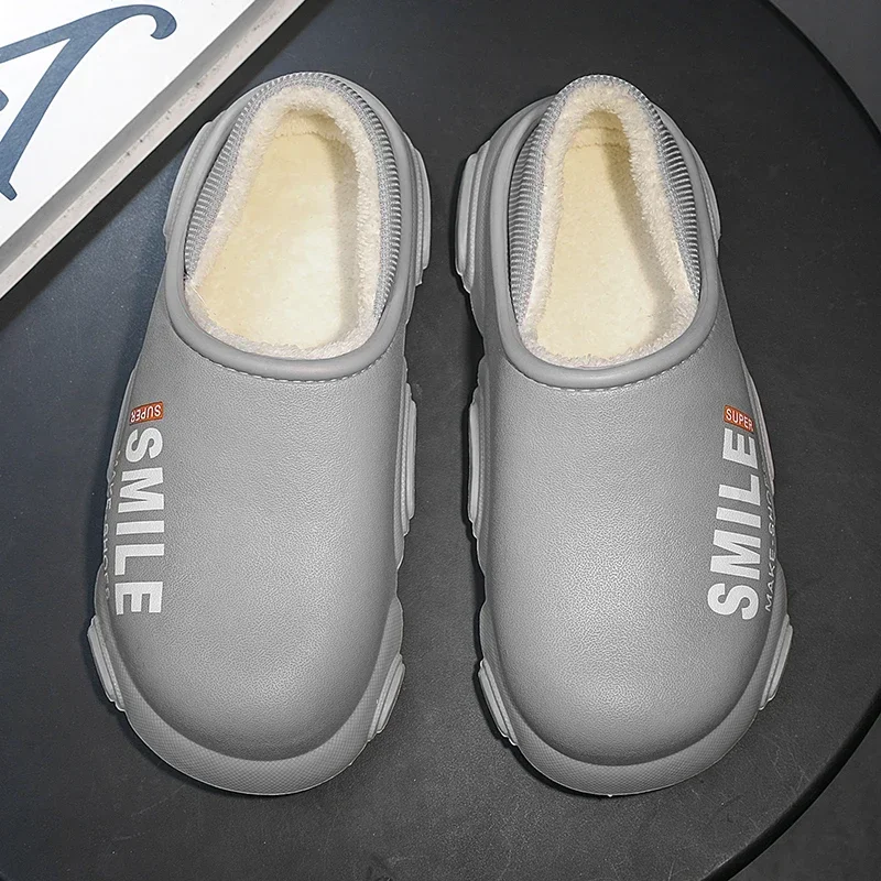 2024 новая зимняя домашняя водонепроницаемая сумка на толстой подошве для пары