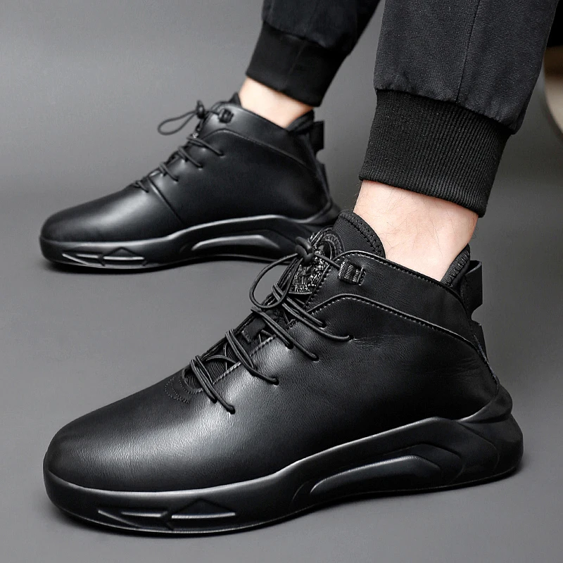 2023 New Shoes For Men Casual High-top Sneakers Men Classic Warm Walking Shoes Zapatillas De Hombre