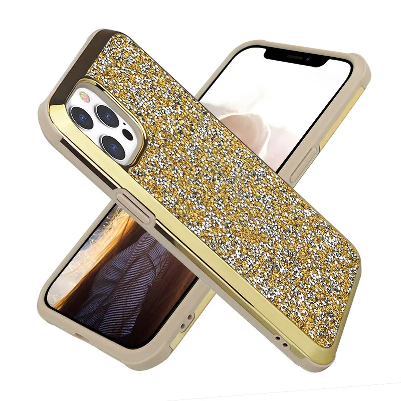 Роскошный блестящий чехол для IPhone XS 13 12 11 Pro Max защитный чехлы телефонов X XR 6 7 8 6S Plus