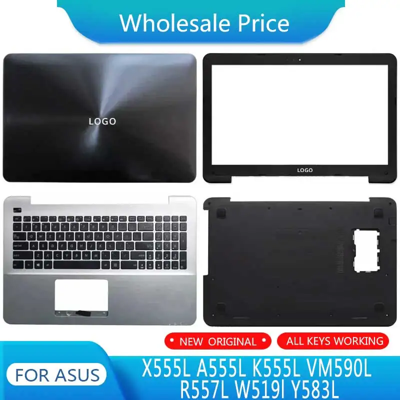 Новинка для ASUS X555L A555L K555L VM590L R557L W519l Y583L ноутбука ЖК-задняя крышка передняя панель