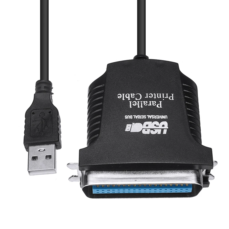 USB 2 0 к параллельному кабелю адаптера 36-контактный IEEE 1284 кабель для принтера линия