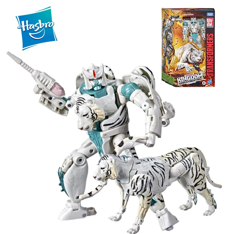 

Originele Hasbro 15CM Transformers Maximals Beast Wars Tigatron ABS Deformation Robot Action Figures Boy Gift Children Toys