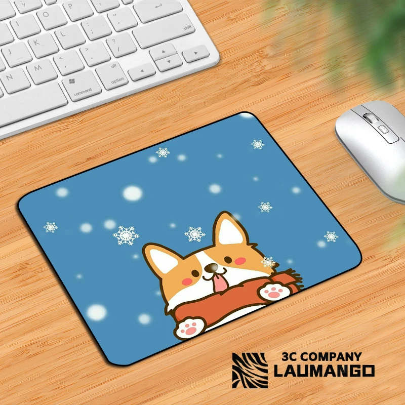 

Mause Pad Gamer Rug Kawaii corgi Shiba inu Mouse Mat Pc Accessories Gaming Mousepad Table Pads Deskmat Mini Computer Mats Desk