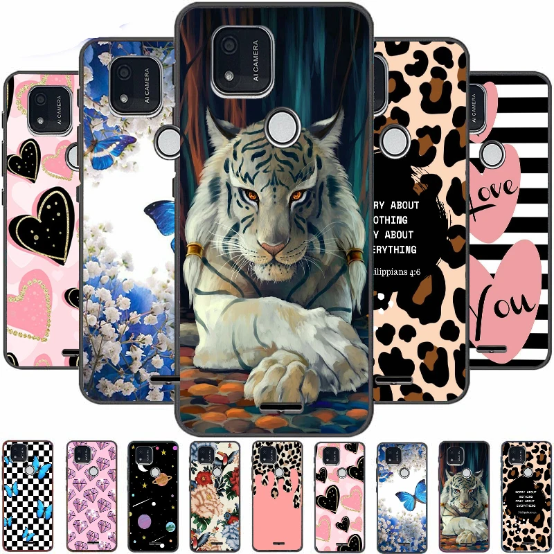 Мягкая задняя крышка для телефона с рисунком чехол для телефона For Sense TW102, защитные чехлы-бамперы