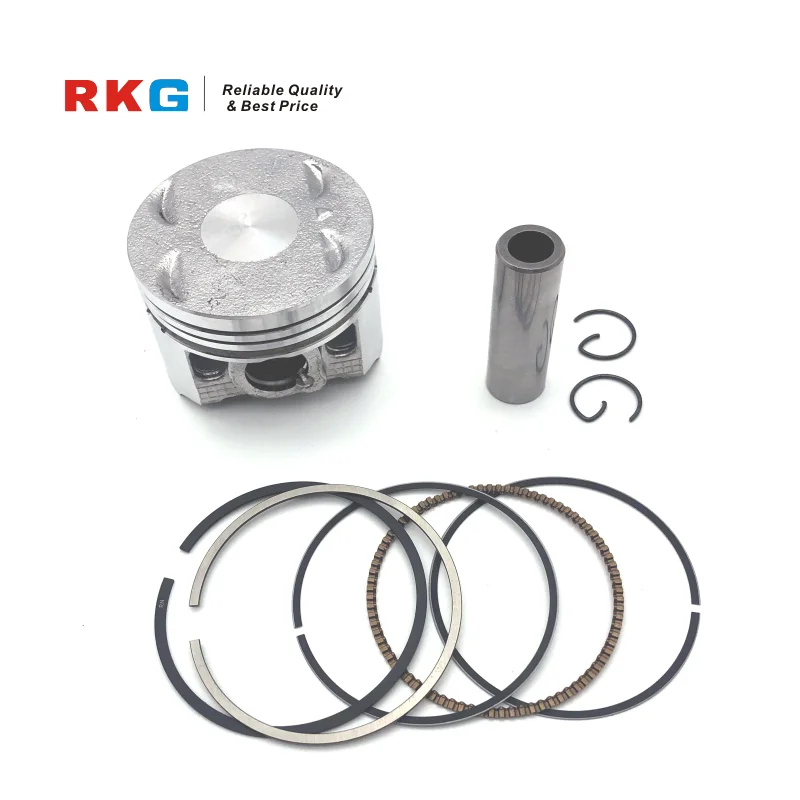 

RKG TVS135 Piston Kit 54mm Pin 14mm Or Rings For Bajaj135 Pulsar135 Rouser135 Bajaj 135 Pulsar 135 TVS 135 Rouser 135 4-Valve
