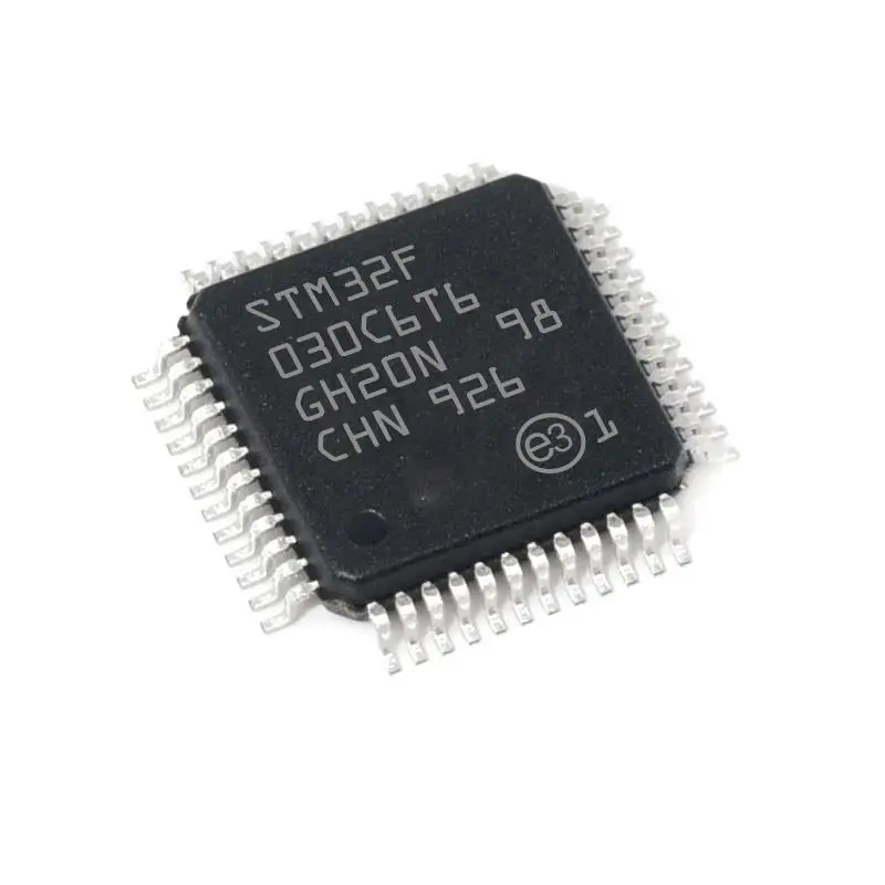 

Микроконтроллер STM32F030C6T6, Инкапсуляция LQFP-48, 32-разрядный микроконтроллер, новый и оригинальный