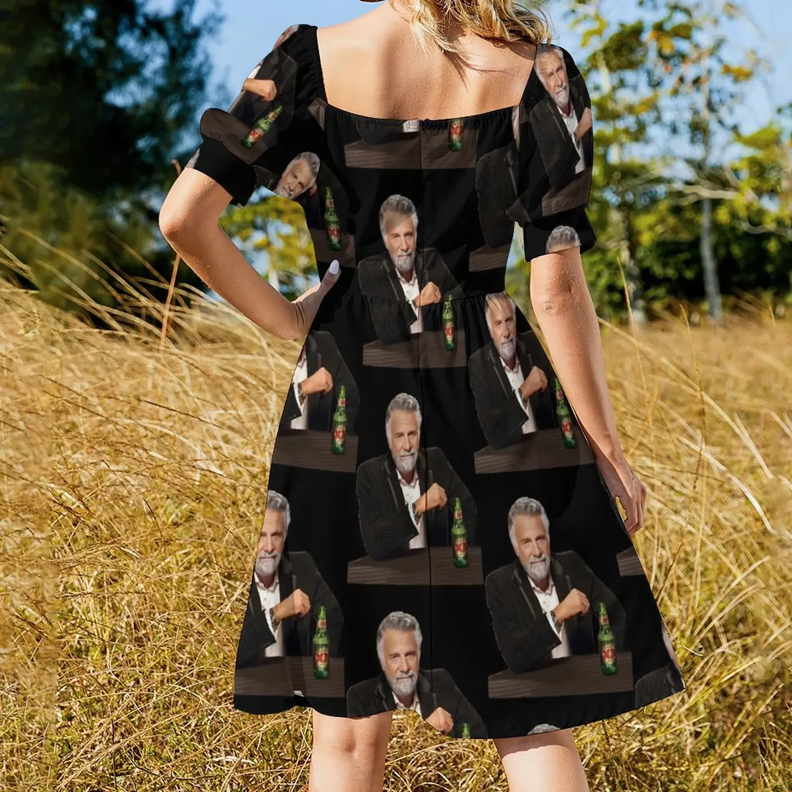 Платье Dos Equis Man — самый интересный человек в мире мем роскошное женское