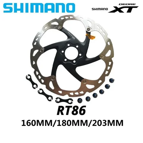 Тормозной диск Shimano DEORE XT SM-RT86 203/180/160 мм