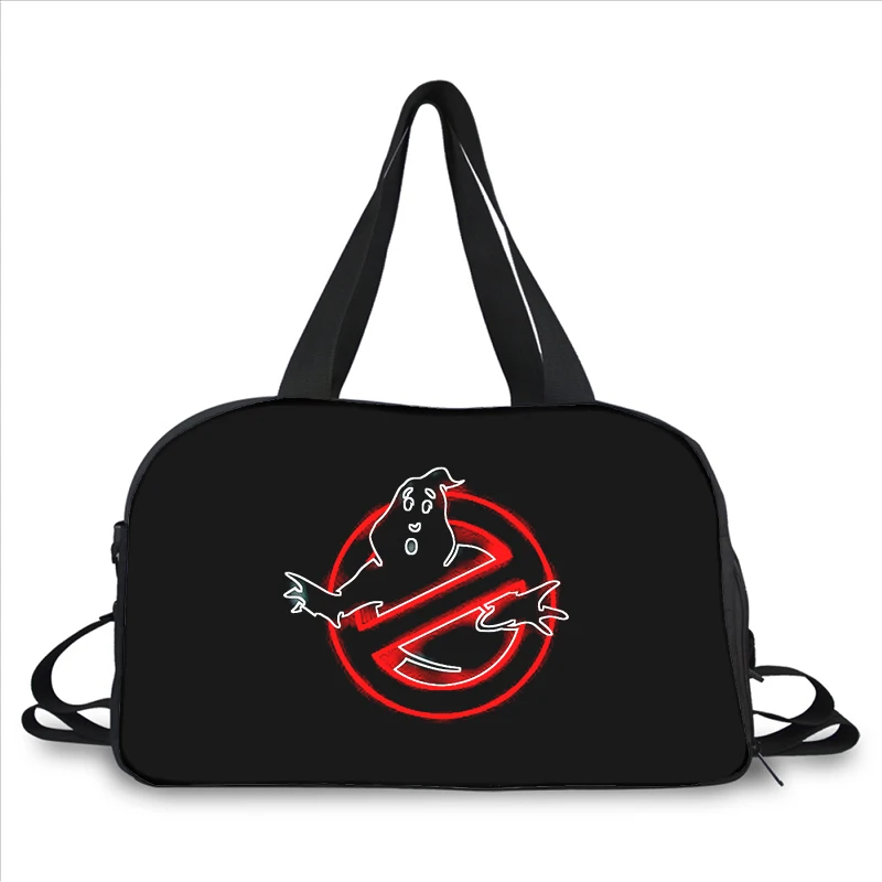 Ghostbusters hard 3D printing fashion trend portable large capacity multi-function messenger bag travel bag