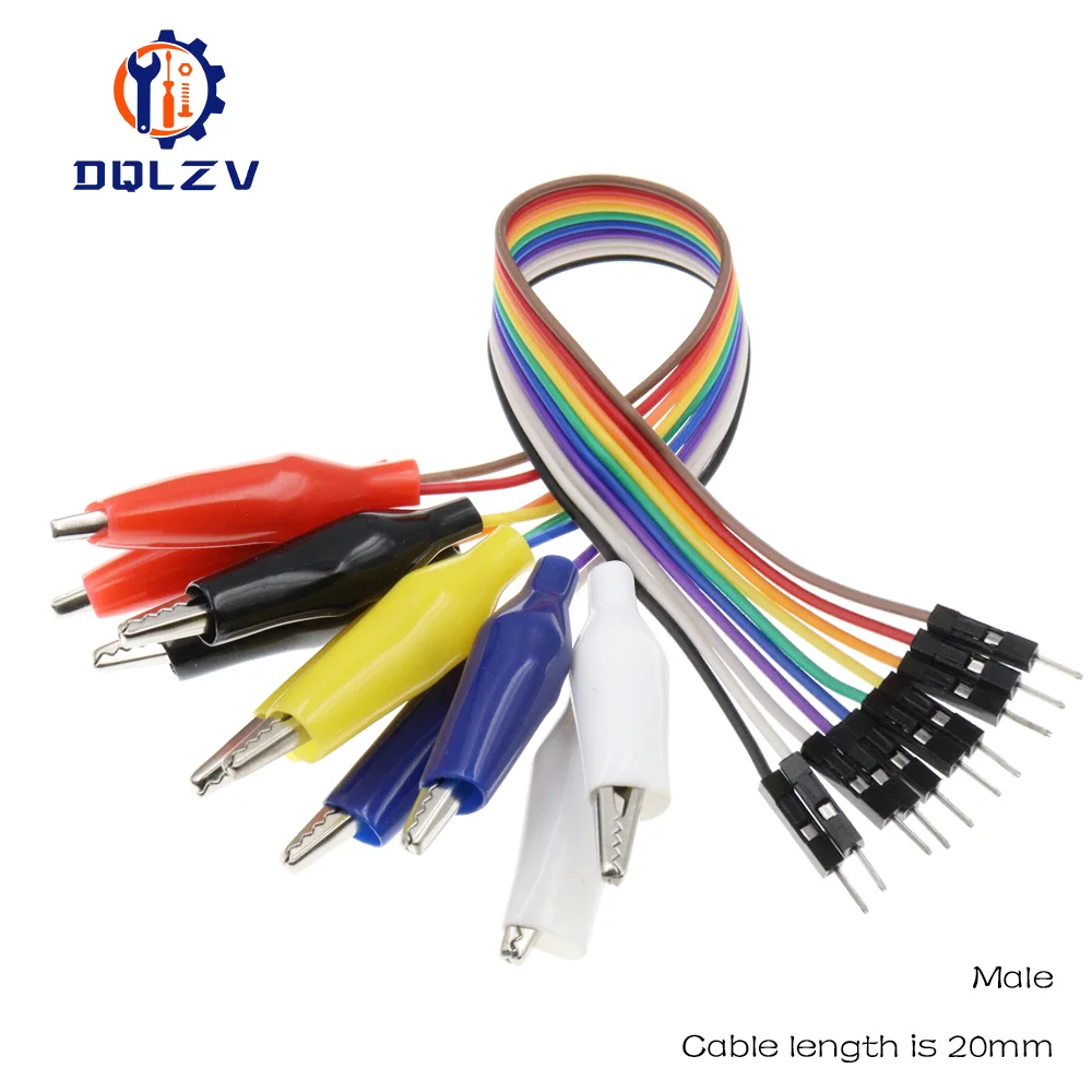 

Разъемы DQLZV Dupont wire with alligator clip