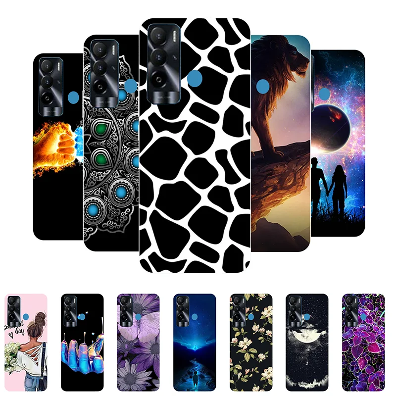 

For Tecno Pova Neo Case LE6 Bumper Soft Silicone Back Cover Case For Tecno Pova Neo Phone Case For Tecno Pova Neo Fashion Funda
