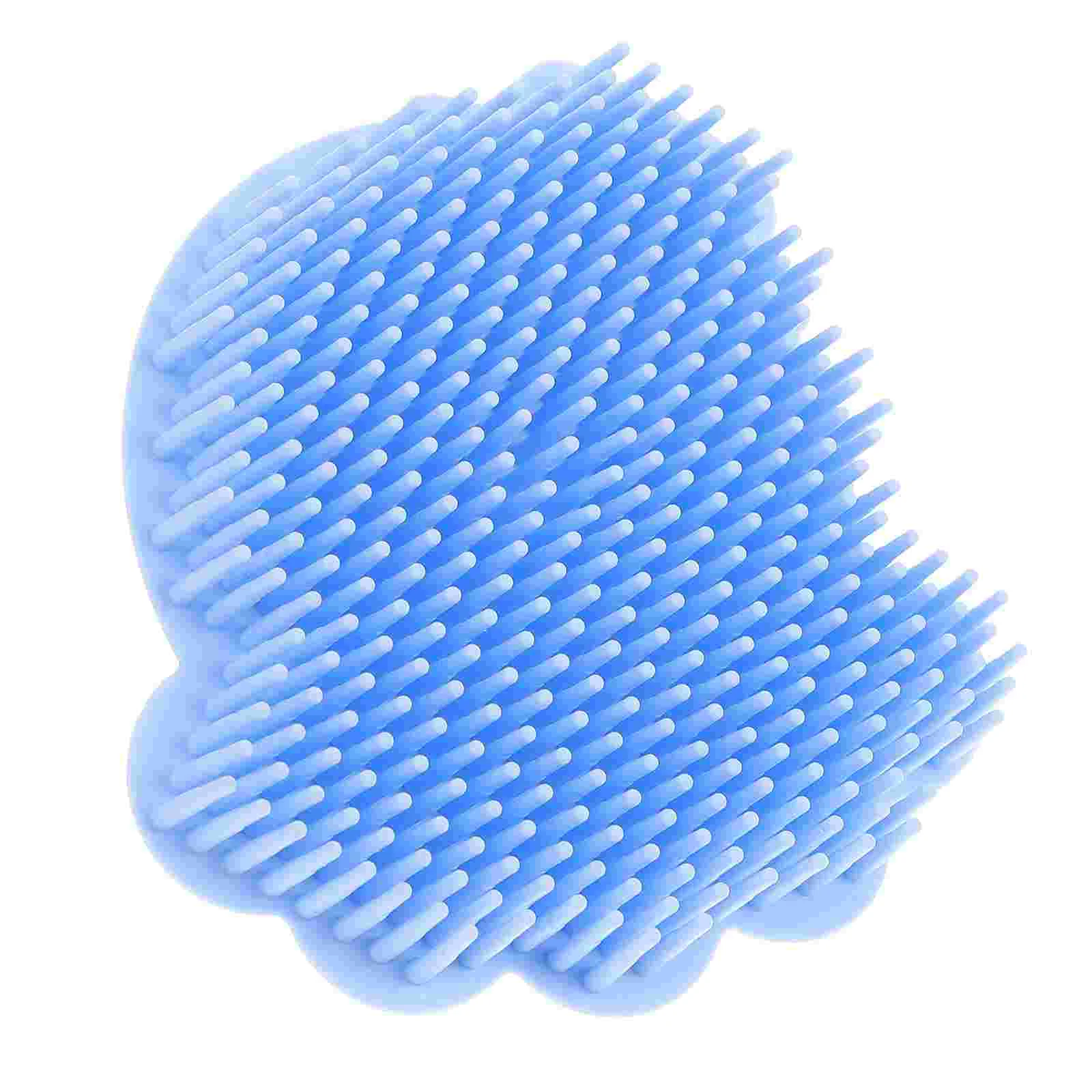 

Infant Bath Brush Baby Bathing Scrubber Silicone Infant Shower Brush Bath Brush