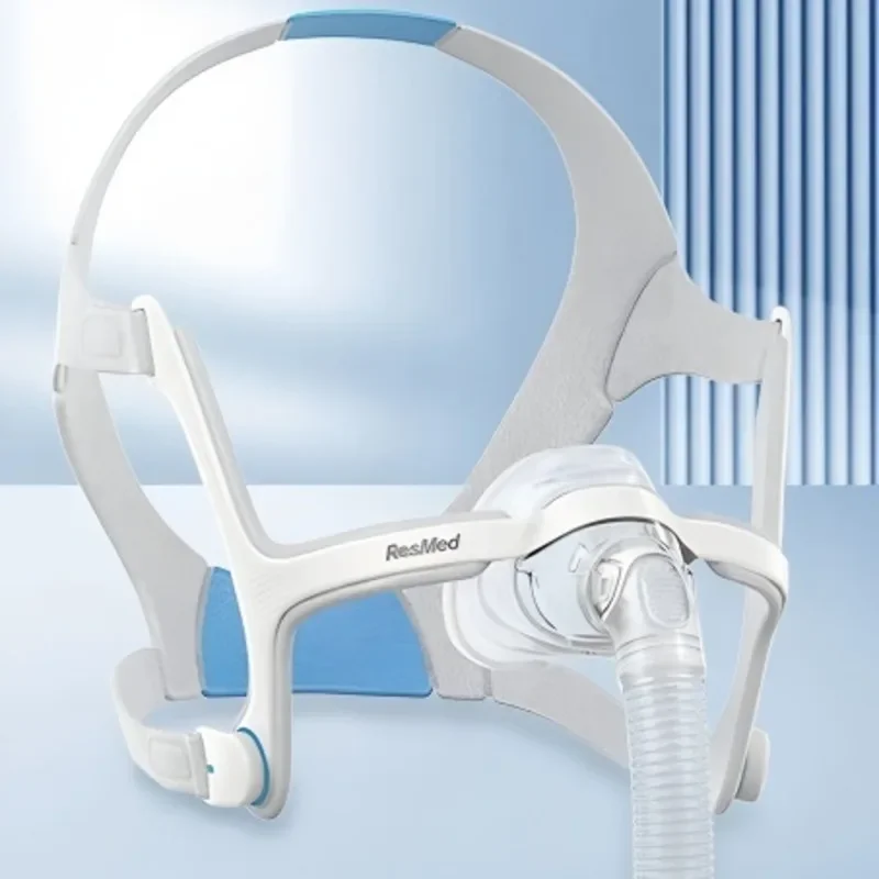 Фото Назальная маска Airfit N20 для аппаратов Resmed CPAP и Auto BiPAP: против храпа, при апноэ сна, респиратор, вентилятор, маска CPAP
