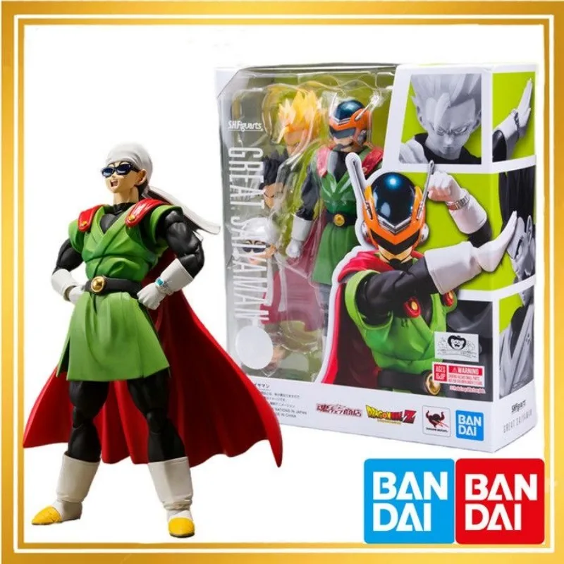 

Original Bandai S.H.Figuarts Dragon Ball Great Saiyaman Son Gohan Anime Figure PVC Statue Action Collection Model Toys Doll Gift