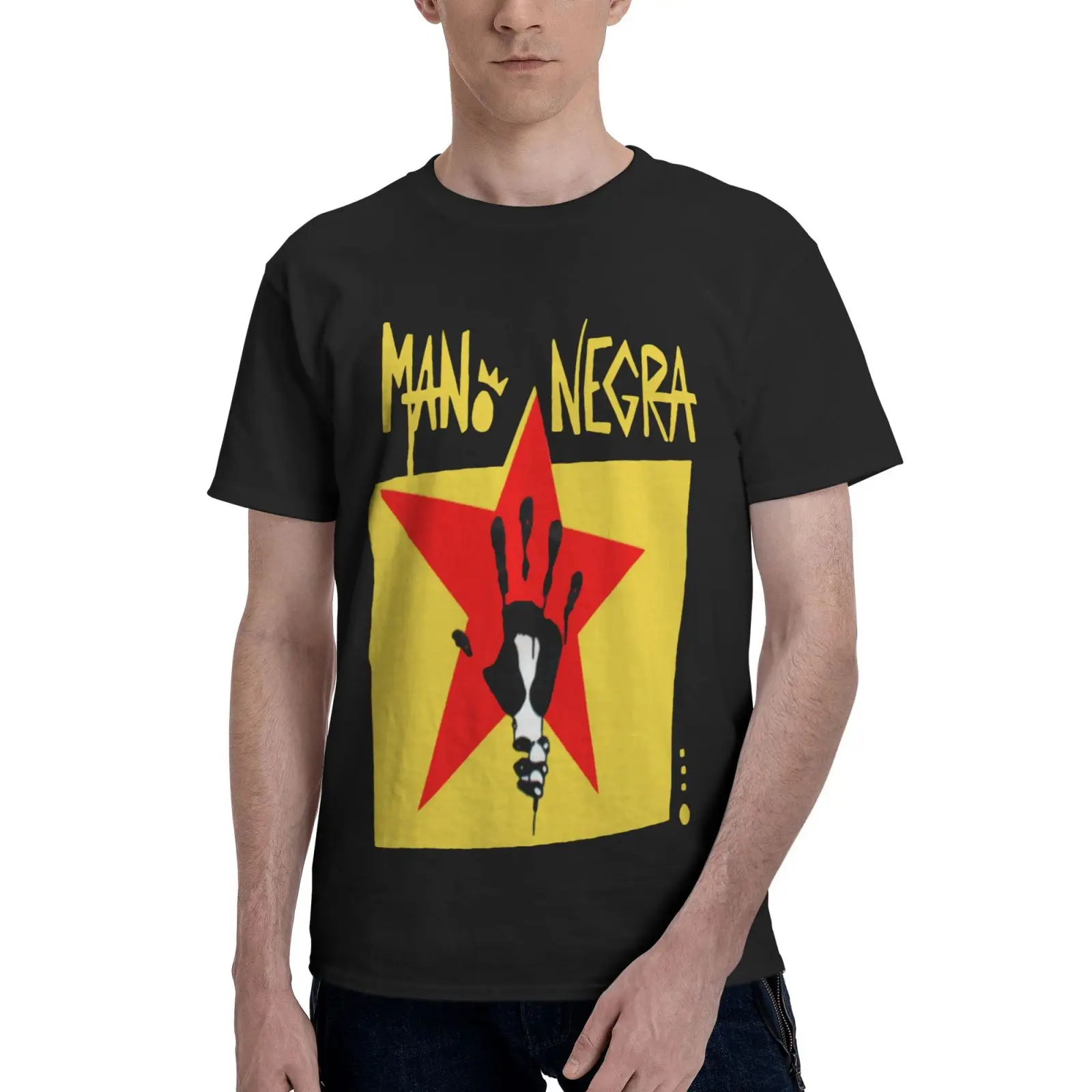 

Mano Negra Band Oversized T-Shirt Men's T-Shirts T Shirts T-Shirt Men Men's T-Shirts T Shirt Women Women's T-Shirt T-Shirt Men