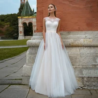 elegant dress for wedding formal 2022 vintage bridal party gown woman sleeveless with sashes a line robe de mariee femme corset