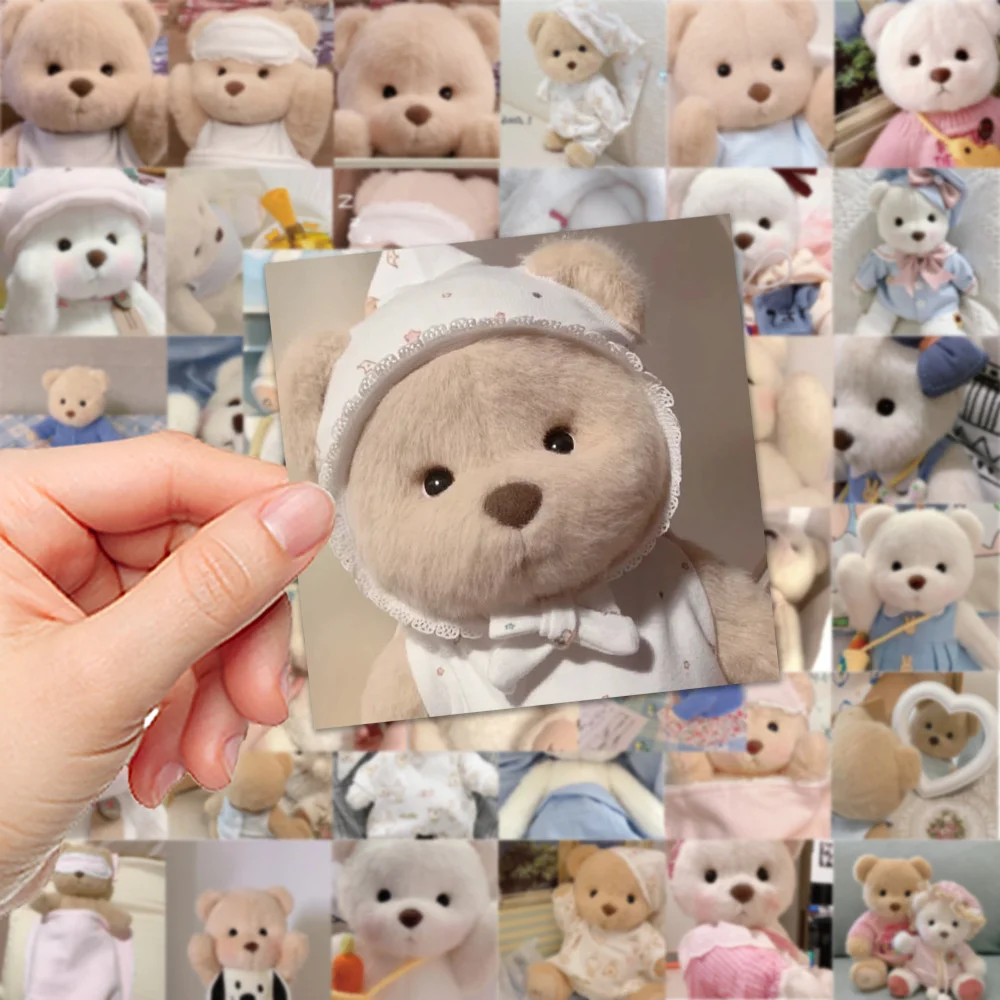 

10/30/50PCS Cute Muppets Bear Series Stickers Children Toys Luggage Laptop iPad Skateboard Journal Notebook Stickers Wholesale