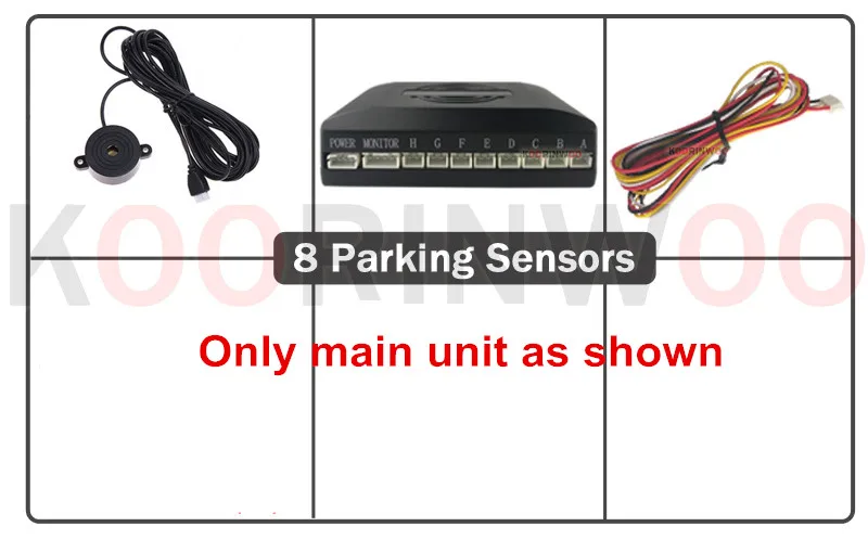 

Датчики парковки автомобиля, блок управления, парктроника, обратный и передний радар, главный блок, обнаружение слепых зон, авто электронные аксессуары