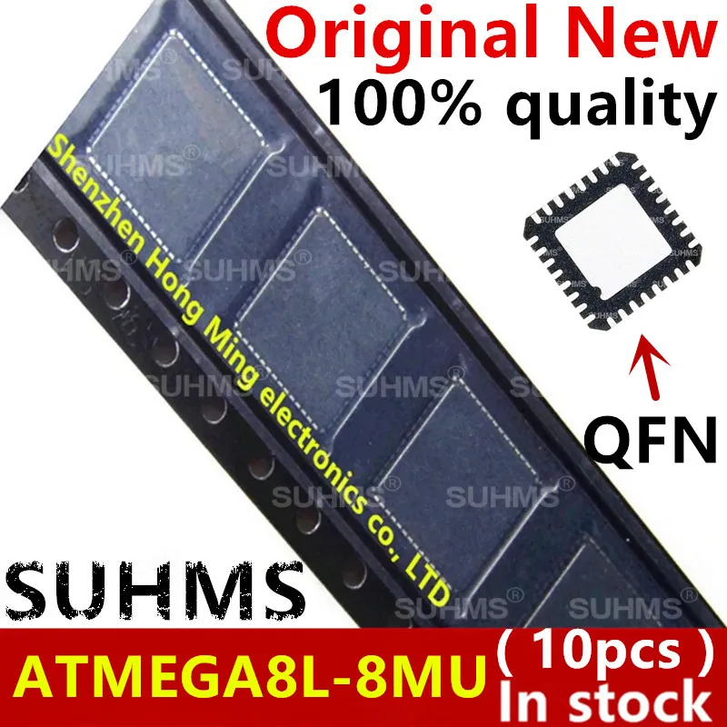 (10piece)100% New ATMEGA8L-8MU ATMEGA8L 8MU MEGA8L-8MU MEGA8L QFN-32