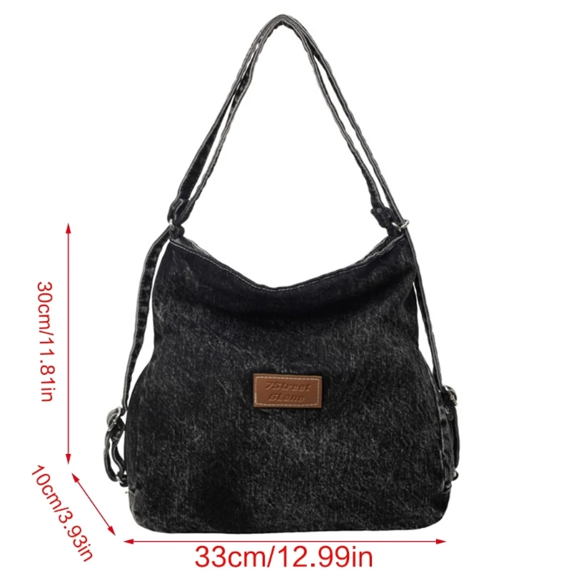 Женская сумка через плечо большой емкости трендовая повседневная универсальная